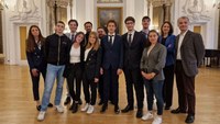 Le nostre studedentesse e i nostri studenti a Budapest per la trilaterale dei tributaristi