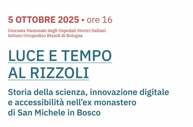 La valorizzazione del patrimonio storico-ospedaliero dello IOR tra multimedialità e cura La valorizzazione del patrimonio storico-ospedaliero dello IOR tra multimedialità e cura