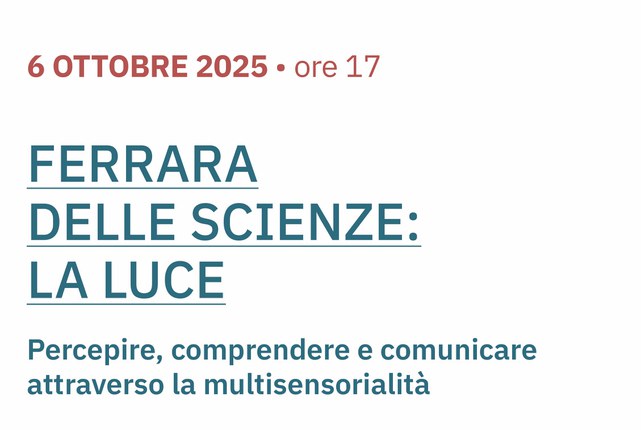 La Luce: per percepire, comprendere e comunicare questo fenomeno fisico attraverso la multisensorialità La Luce: per percepire, comprendere e comunicare questo fenomeno fisico attraverso la multisensorialità