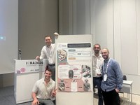 Il gruppo di ricerca di Automazione vince il premio Best Poster alla conferenza ICRA a Yokohama