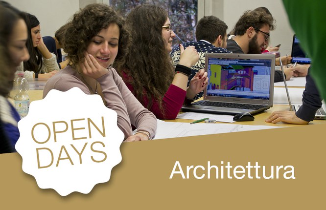 Open Day: Corso di Laurea Magistrale in Architettura