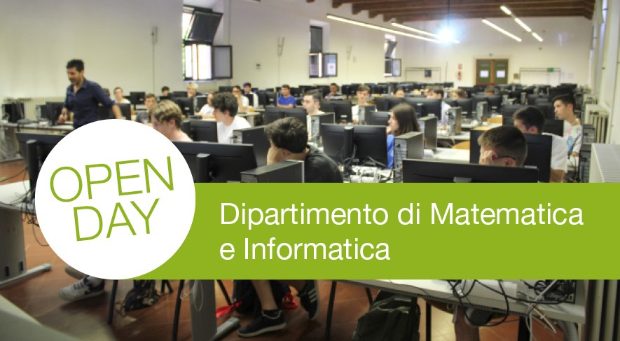 Open Day | Dipartimento di Matematica e Informatica