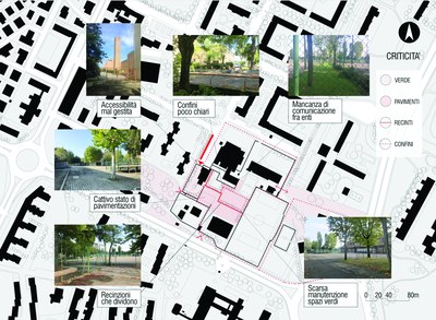 Particolare del progetto del progetto pubblicato su Paesaggio Urbano Particolare del progetto del progetto pubblicato su Paesaggio Urbano