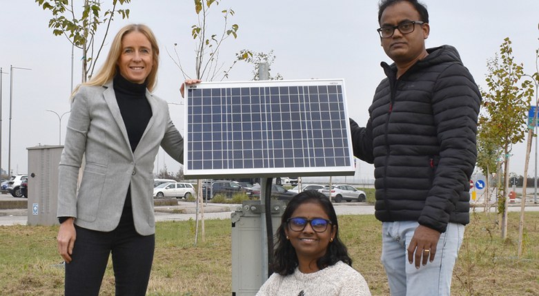 Unife e Air Break | Installati i nuovi sensori per monitorare lo stato idrico del terreno di Ferrara