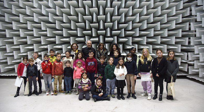 Bimbe & Bimbi a Unife | Visita alla camera anecoica e incontro con la Rettrice