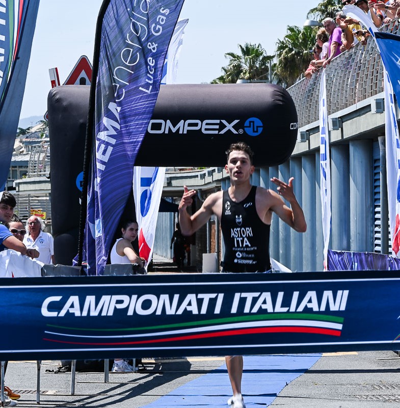 Nicolò Astori - Oro nel triathlon