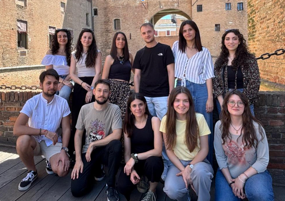  Il gruppo di genomica evolutiva umana guidato dalla Prof.ssa Ghirotto presso l’Università di Ferrara.