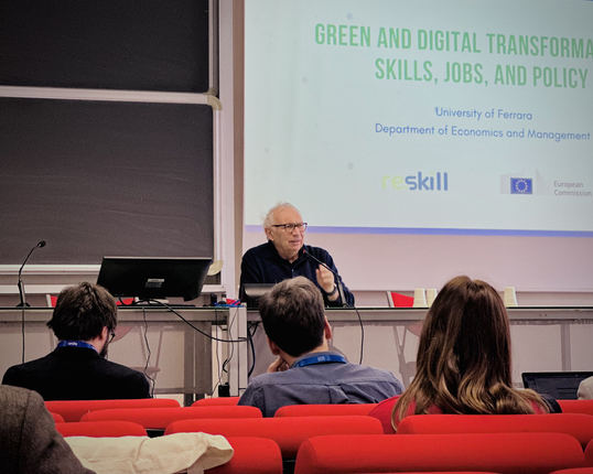 Patrizio Bianchi inaugura il workshop RESKILL su competenze verdi e trasformazioni digitali